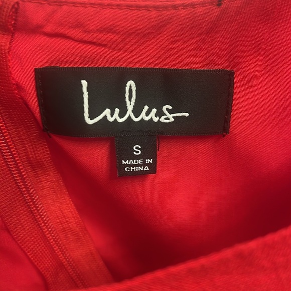 Red Lulu’s Dress - Picture 5 of 6